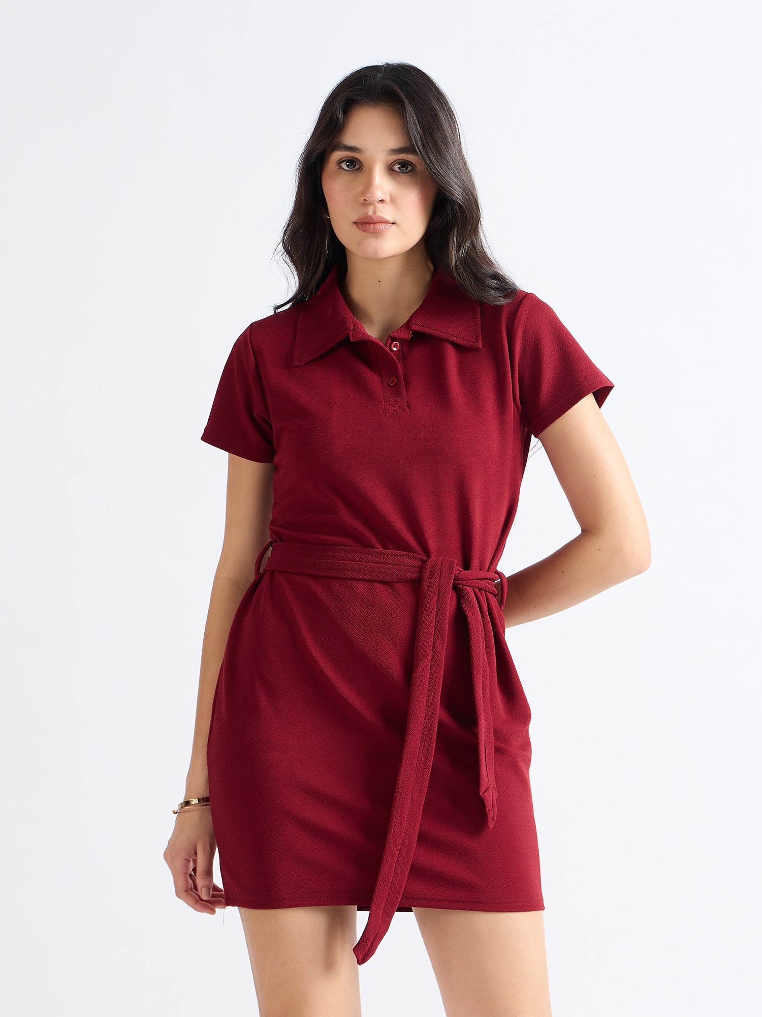 Burnt Umber T-Shirt Dress